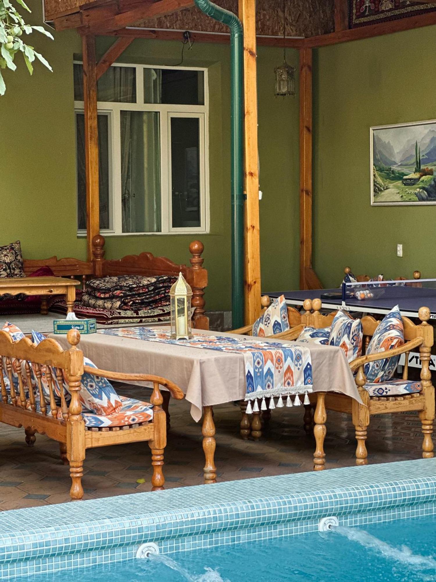 Green Yard Boutique Guesthouse Tashkent Ngoại thất bức ảnh